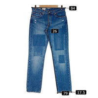 LEVI'S リーバイス PREMIUM 511 SLIM ダメージ加工 デニムパンツ インディゴ sizeW32 L32 瑞穂店