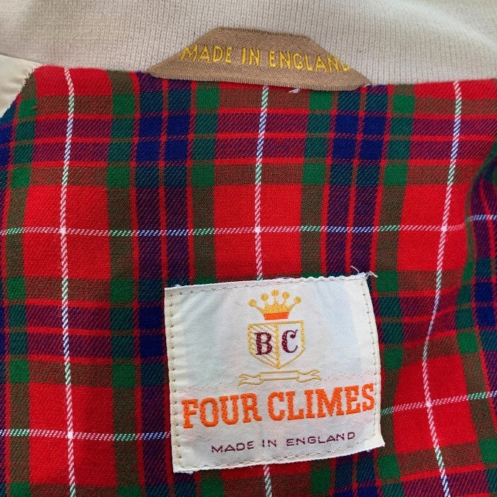 70's~ BC FOUR CLIMES バラクータ フォークライム G9 ハリントンジャケット AEROジップ ベージュ Size 40 相当 福生店