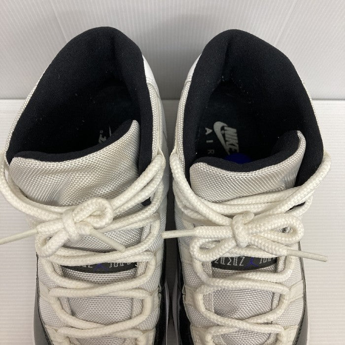 NIKE ナイキ AIR JORDAN 11 RETRO CONCORD エアジョーダン11レトロ コンコルド 378037-100 ホワイトブラック  size27.5cm 瑞穂店