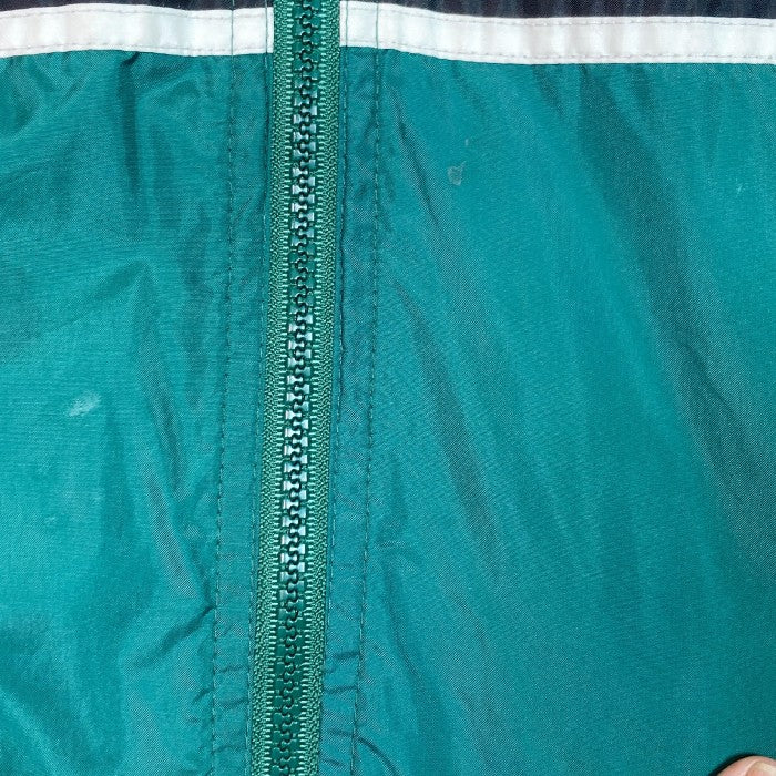 ADIDAS アディダス ナイロン ジャケット NORTH TEXAS BASKETBALL 万国旗タグ 90's jacket グリーン size- 瑞穂店