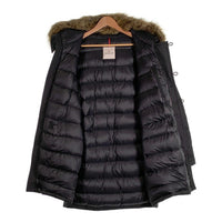 MONCLER  モンクレール AJA LONG PARKA ダウン ファージャケット コート ブラック Size 2 福生店