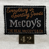 THE REAL MCCOY'S ザリアルマッコイズ 稲妻ロックフェス Tee ホワイト size42 瑞穂店