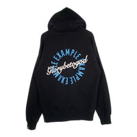 EXAMPLE エグザンプル GBTG CIRCLE LOGO ZIP HOODIE サークルロゴ ジップアップ スウェットパーカー ブラック Size XL 福生店