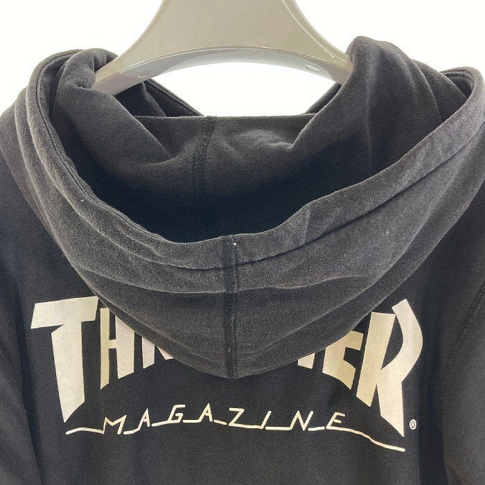 supreme シュプリーム × THRASHER スラッシャー パーカー ブラック sizeM 瑞穂店