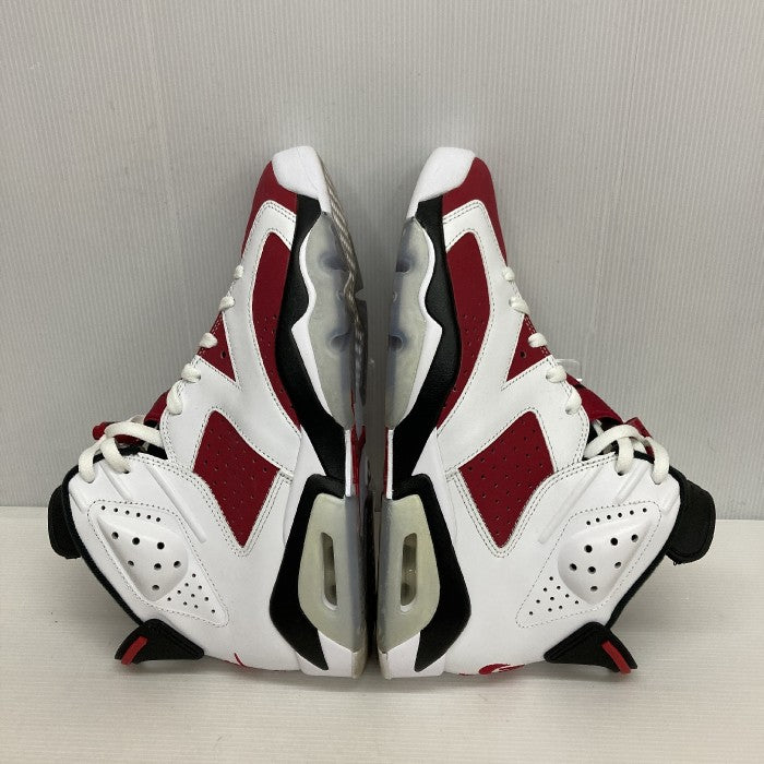 NIKE ナイキ AIR JORDAN 6 RETRO CARMINE エアジョーダン6 カーマイン CT8529-106  ホワイト×レッド size27.5cm 瑞穂店