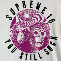 Supreme シュプリーム  16SS You Still Suck Tee ホワイト×パープル sizeM 瑞穂店