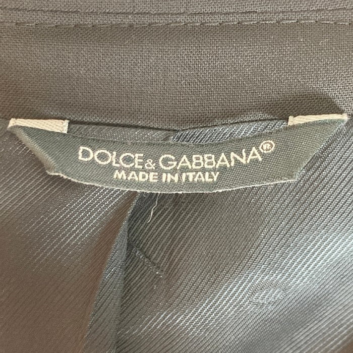 DOLCE & GABBANA ドルチェ＆ガッバーナ 3ピース スーツ ブラック size44 瑞穂店