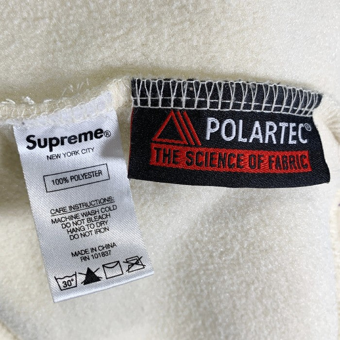 SUPREME シュプリーム 20AW Polartec Hooded Sweatshirt ポーラテック プルオーバースウェットパーカー ナチュラル Size M 福生店