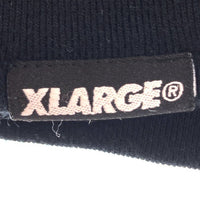 X-LARGE エクストララージ ロゴ ジップリバーシブルパーカー ブラック sizeM 瑞穂店