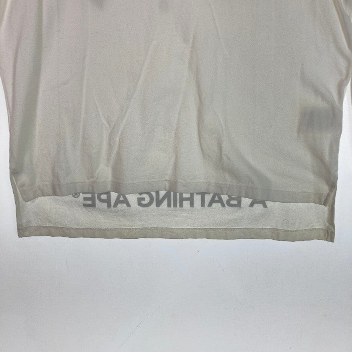 A BATHING APE アベイシングエイプ タイガー 虎 ロンT ホワイト sizeM 瑞穂店