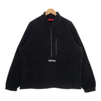 SUPREME シュプリーム 21AW Polartec Half Zip Pullover ポーラテック ハーフジップ プルオーバー フリース  ブラック Size L 福生店