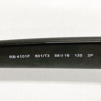 Ray Ban レイバン RB4101F JACKIE OHH 偏光レンズ ブラック size58□16-135 瑞穂店