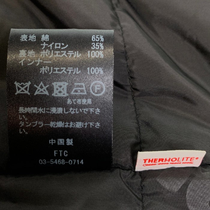 FTC エフティーシー WATERPROOF 3L MOUNTAIN JACKET ウォータープルーフ マウンテンジャケット 3レイヤー ブラック FTC022AWJ01 Size XL 福生店