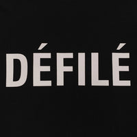 BALENCIAGA バレンシアガ 21SS DEFILE L/S TEE プリント ロングスリーブ Tシャツ ブラック オーバーサイズ 641667 Size XS 福生店