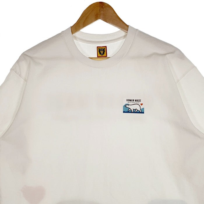 HUMAN MADE ヒューマンメイド GRAPHIC T-SHIRT グラフィックTシャツ ホワイト HM25CS034 Size L 福生店