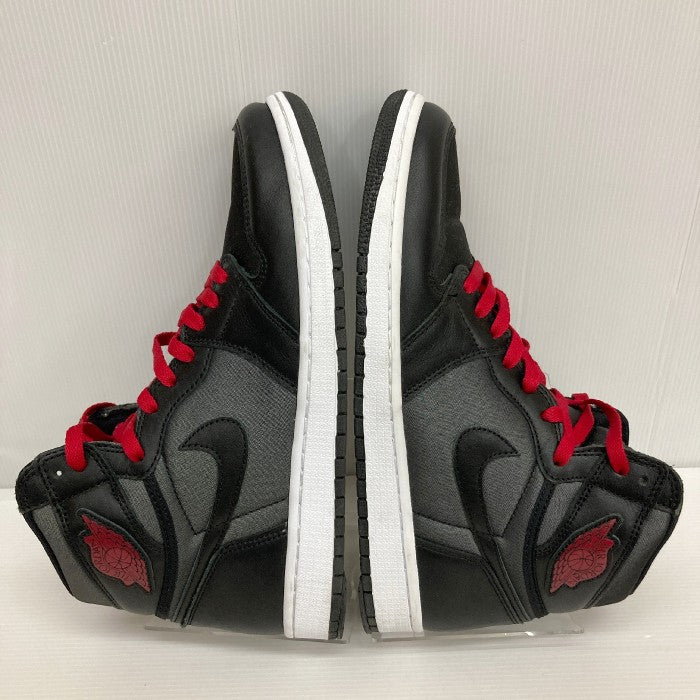 NIKE ナイキ AIR JORDAN 1 RETRO HIGH OG SATIN エアジョーダン1 レトロハイ サテン スニーカー 555088-060 ブラック size28.5cm 瑞穂店