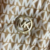 MICHAEL KORS マイケル・コース ショートダウンジャケット 総ロゴ ベージュ sizeS 瑞穂店