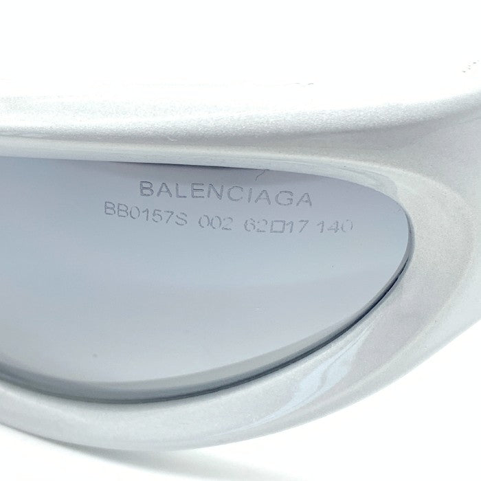 BALENCIAGA バレンシアガ SWIFT OVAL サングラス シルバー BB0157S 002 福生店