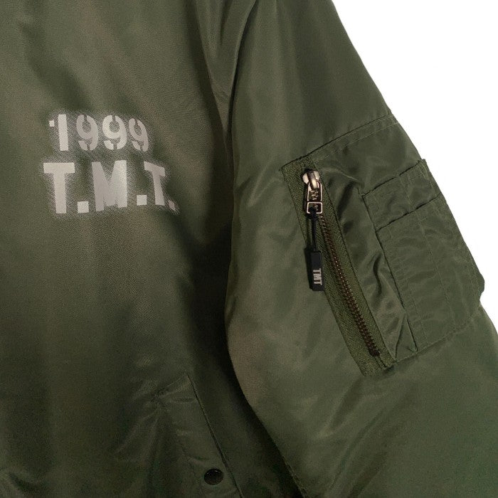 TMT ティーエムティー MA-1 ナイロン フライトジャケット オリーブ TJK-F21SP09 Size L 福生店