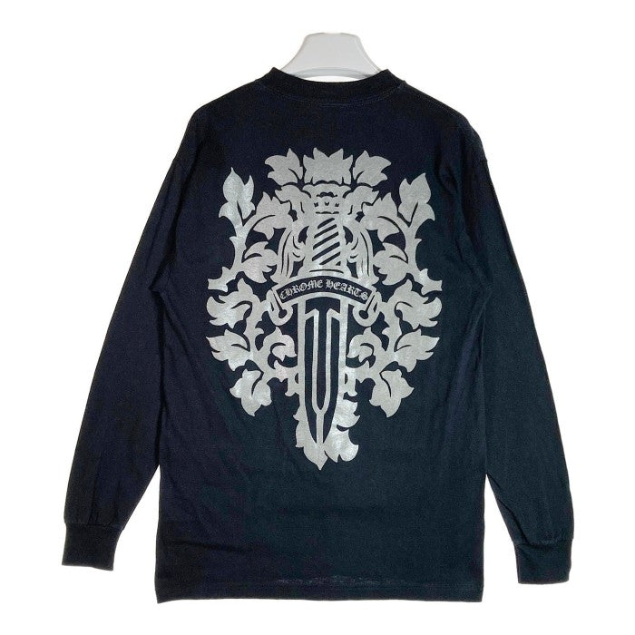 CHROME HEARTS クロムハーツ モックネックロゴ ダガーバックロゴ L/S Tee ブラック sizeM 瑞穂店