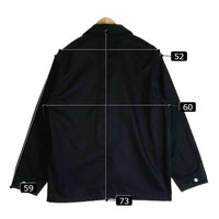 SCHOTT ショット TC WORK 3 BUTTON JACKET 3釦テーラードジャケット 3122054 ブラック sizeL 瑞穂店