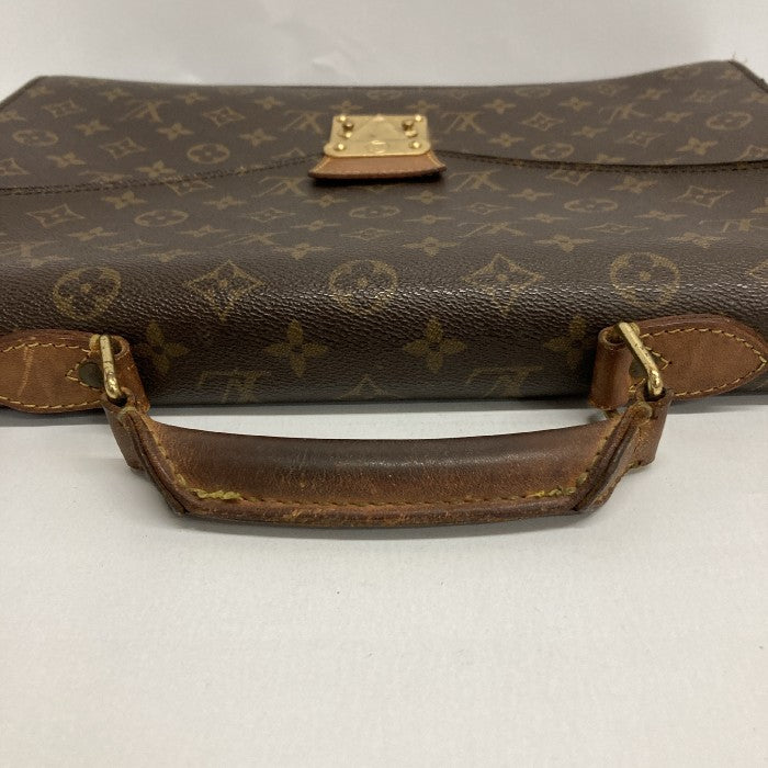 LOUIS VUITTON ルイ ヴィトン ビジネスバッグ M53331 モノグラムキャンバス レザー ブラウン ゴールド金具 ブリーフケース ブラウン 瑞穂店