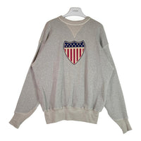 Warehouse ウエアハウス Lot 491 double V sweatshirts COAT OF ARMS OF U.S. 直営店限定 スウェットシャツ グレー size 44 瑞穂店