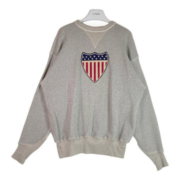 Warehouse ウエアハウス Lot 491 double V sweatshirts COAT OF ARMS OF U.S. 直営店限定 スウェットシャツ グレー size 44 瑞穂店