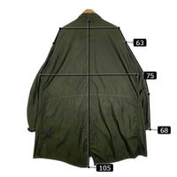 U.S.ARMY 80's M-65 フィッシュテール コート モッズ 後染め オリーブ Size L 福生店