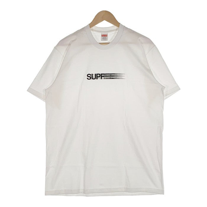 SUPREME シュプリーム 23SS Motion Logo Tee モーションロゴ Tシャツ ホワイト Size L 福生店