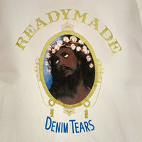 READYMADE レディメイド 22SS Cotton Wreath Tee コットンリース プリントTシャツ ホワイト RE-DT-WH00-00-12 Size L 福生店