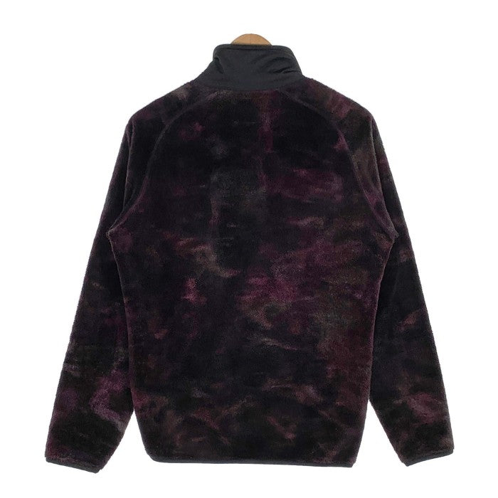 Needles Sportswear ニードルズ スポーツウェア Uneven Dye Fleece Piping Jacket アンイーブンダイ フリース パイピング ジャケット ブラック パープル Size S 福生店