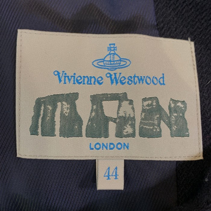 Vivienne Westwood MAN ヴィヴィアンウエストウッドマン ウール テーラードジャケット ネイビー Size 44 福生店