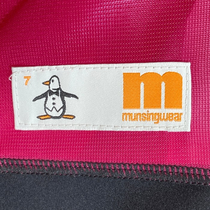 Munsingwear マンシングウェア ゴルフウェア スカート 柄 ピンク size7号 瑞穂店