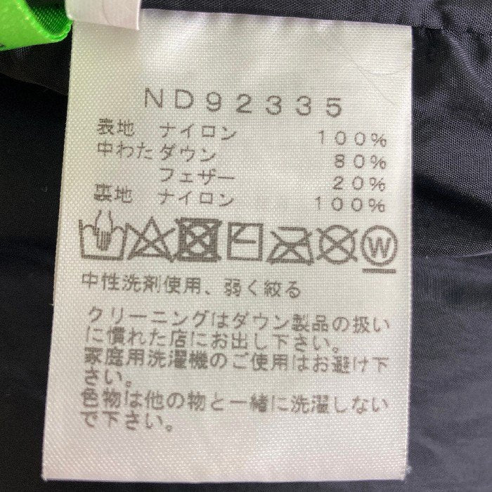 THE NORTH FACE ノースフェイス ND92335 NUPTSE ヌプシ ダウンジャケット ブラック sizeL 瑞穂店