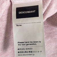 DESCENDANT ディセンダント リンガー クルーネック Tシャツ バーガンディ sizeL 瑞穂店