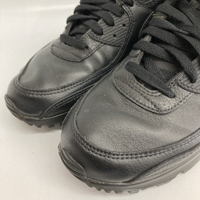 NIKE ナイキ CZ5594-001 AIR MAX 90 LEATHER エアマックス レザー スニーカー ブラック size26.5cm 瑞穂店