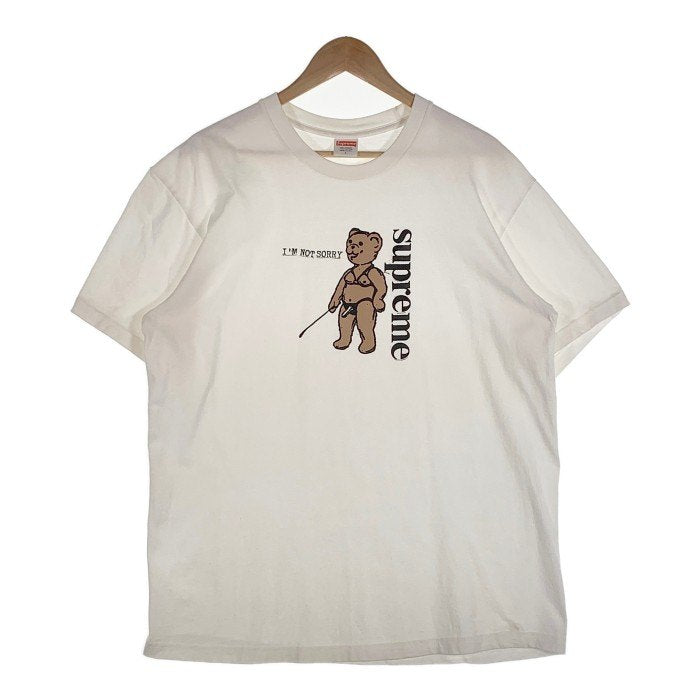 SUPREME シュプリーム 21SS Not Sorry Tee ノットソーリー Tシャツ ホワイト Size L 福生店