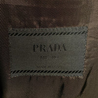 PRADA プラダ 3B ポリエステル スパンデックス テーラードジャケット ブラウン Size 50 福生店