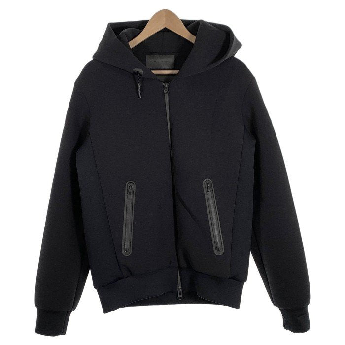 FUMITO GANRYU フミトガンリュウ 19SS WATER RESISTANT HOODY ボンディング ジップアップパーカー ブラック Fu1-BI-07 Size 2 福生店