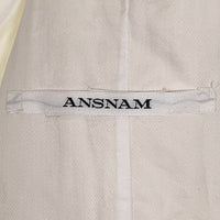 ANSNAM アンスナム リネン ダブルチェスターコート ナチュラル Size 1 福生店