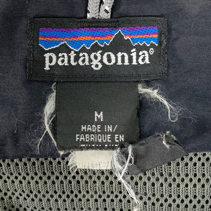 patagonia パタゴニア Back Bowl バックボウル プルオーバーナイロンパーカー ブラック 83893 98年 Size M 福生店