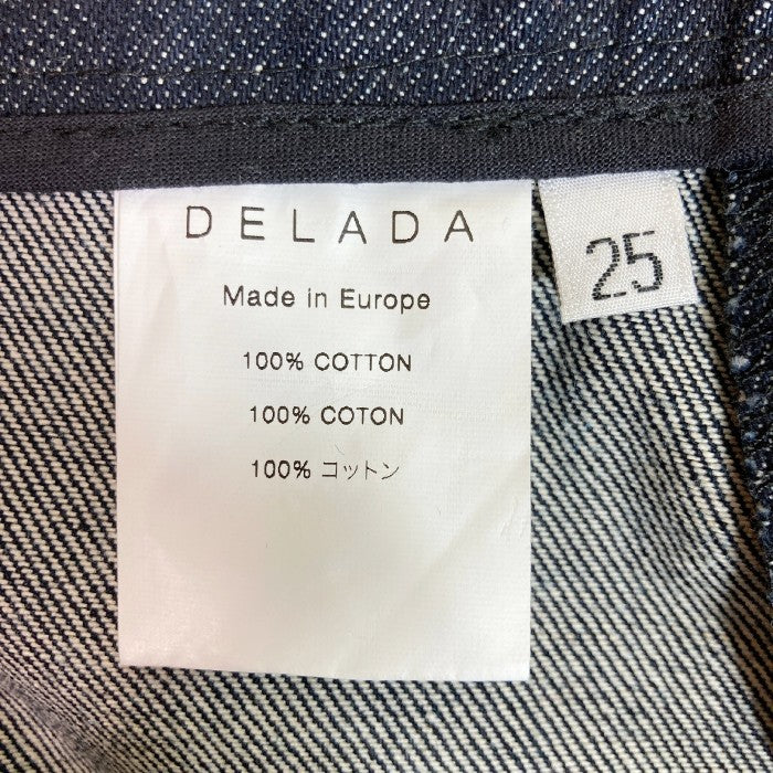 DELADA デラダ ベルベットデニムパンツ インディゴ size25瑞穂店