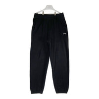 STUSSY ステューシー 116550 STOCK LOGO SWEAT PANT スウェットパンツ ブラック sizeL 瑞穂店