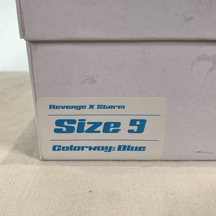 REVENGE×STORM リベンジストーム ローカットスニーカー ブルー Size 27cm 福生店