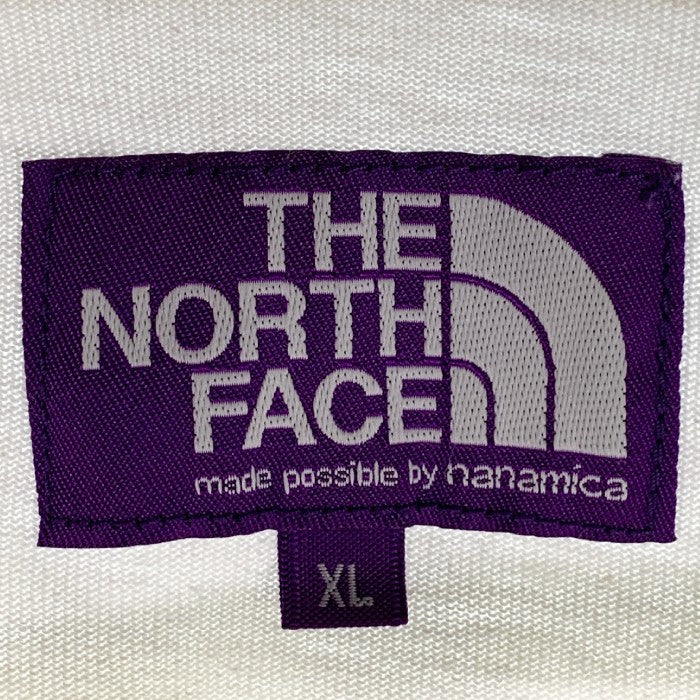 THE NORTH FACE PURPLE LABEL ノースフェイス パープルレーベル 7oz L/S Pocket Tee ロングスリーブ ポケット Tシャツ ホワイト Size XL 福生店
