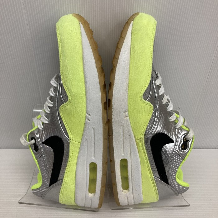 NIKE ナイキ AIR MAX 1 FB PREMIUM QS エアマックス1 665874-007 シルバー size25cm 瑞穂店