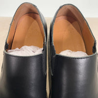 molle shoes モールシューズ SHORT SIDE GORE ショートサイドゴア レザースリッポンシューズ ブラック MLS210301-2 Size 26cm 福生店