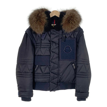 MONCLER モンクレール CONNOR JACKET コナージャケット ダウン ボア クレイググリーン ネイビー 17年 Size 1 福生店