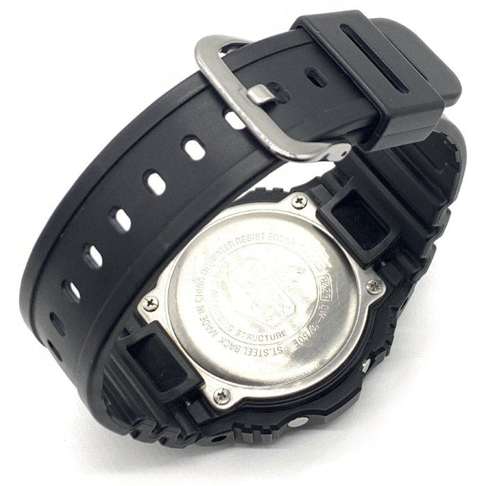 CASIO カシオ G-SHOCK デジタルクォーツ腕時計 丸型 スティング復刻 反転液晶 ブラック DW-5750E 福生店